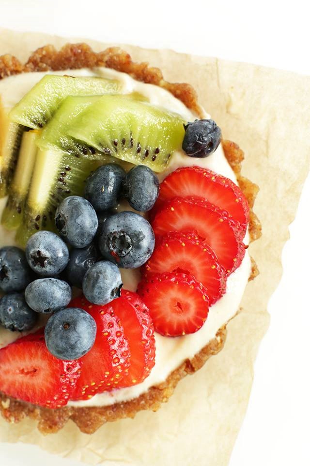 Tofu Fruit Tarts