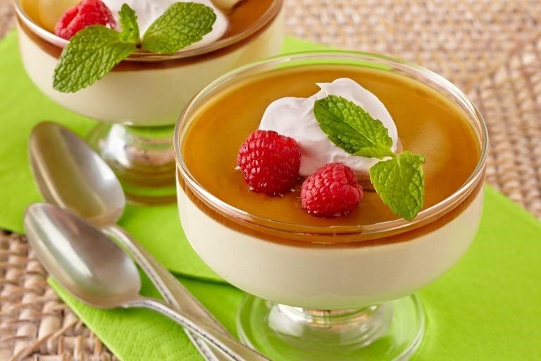 Tofu Matcha Pudding